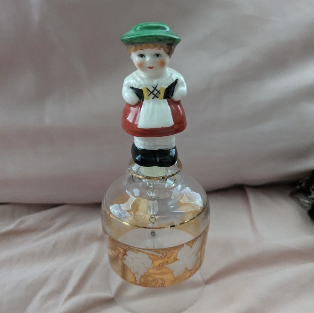 1950's vintage Goebel Hummel crystal bell